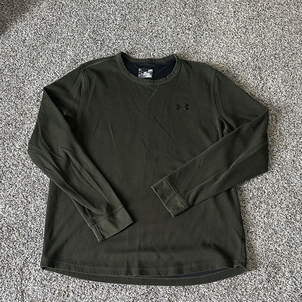 Under Armour Dark Green Long Sleeve Top